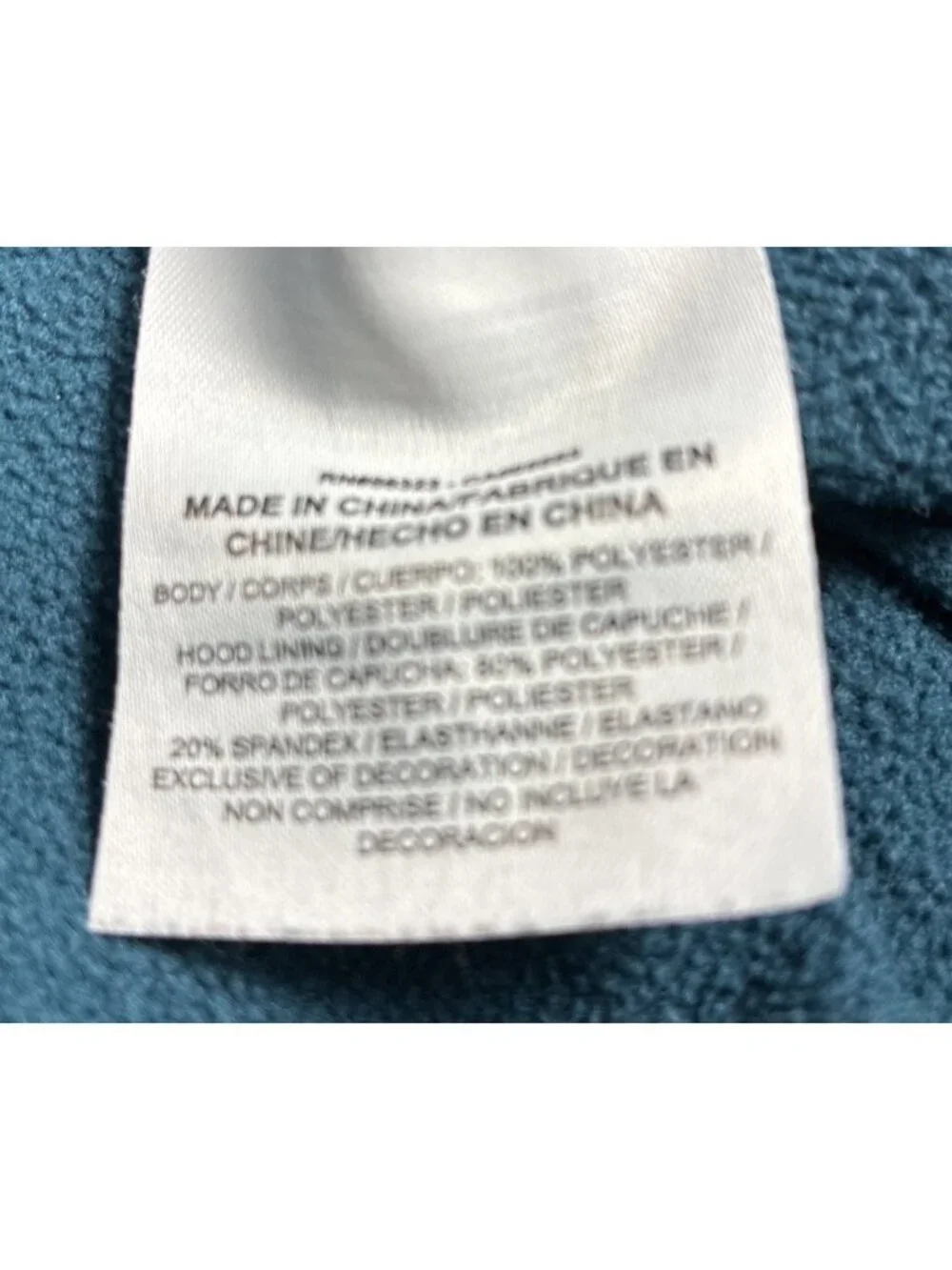 Nike Women's Therma-FIT Colorblock Script Logo Hoodie Teal Blue Neon Volt  SZ  M
